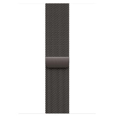 Loop in maglia milanese ardesia (46 mm) - M/L