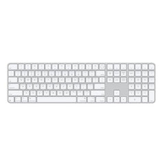 Magic Keyboard con Touch ID e tastierino numerico per Mac con chip Apple - Inglese internazionale - Tasti bianchi