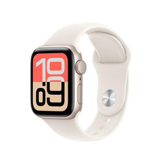 Apple Watch SE 3 GPS, Cassa 40 mm in alluminio galassia con Cinturino Sport galassia - M/L