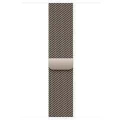 Loop in maglia milanese naturale (42 mm)