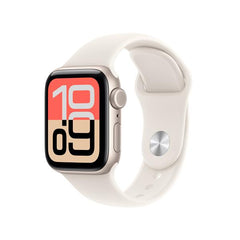 Apple Watch SE 3 GPS + Cellular, Cassa 40 mm in alluminio galassia con Cinturino Sport galassia - S/M