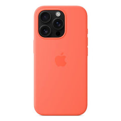 Custodia MagSafe in silicone per iPhone 16 Pro - Mandarancio