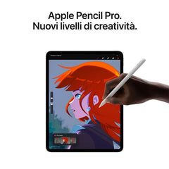 iPad Pro 11" Wi‑Fi + Cellular 512GB con vetro standard - Argento