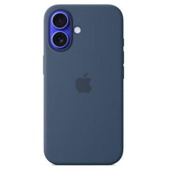 Custodia MagSafe in silicone per iPhone 16 Plus - Denim