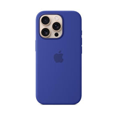 Custodia MagSafe in silicone per iPhone 16 Pro Max - Blu oltremare