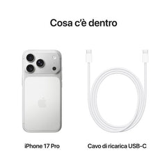 iPhone 17 Pro 256GB color argento
