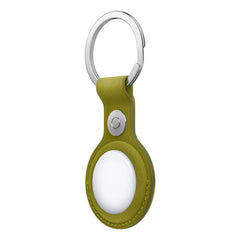 Portachiavi AirTag in tessuto FineWoven - Verde chartreuse