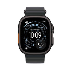 Apple Watch Ultra 3 GPS + Cellular, Cassa 49 mm in titanio nero con Cinturino Ocean nero