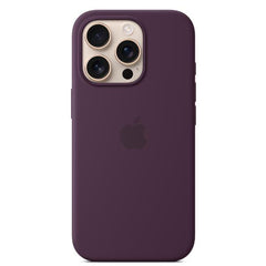 Custodia MagSafe in silicone per iPhone 16 Pro Max - Prugna