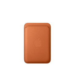Portafoglio MagSafe in tessuto FineWoven per iPhone - Arancione volpe