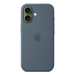 Custodia MagSafe in silicone per iPhone 17 - Blu salmastro