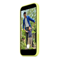 Custodia MagSafe in silicone per iPhone 17 - Giallo neon