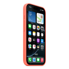 Custodia MagSafe in silicone per iPhone 16 Pro - Mandarancio