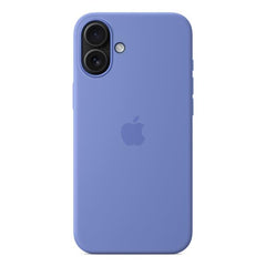 Custodia MagSafe in silicone per iPhone 16 Plus - Pervinca