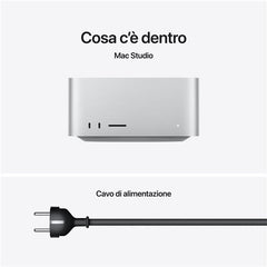 Mac Studio: Chip Apple M4 Max con CPU 14-core, GPU 32-core, 36GB, 512GB
