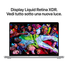 MacBook Pro 14": Chip Apple M5 con CPU 10-core e GPU 10-core, 32GB, 1TB SSD - Argento