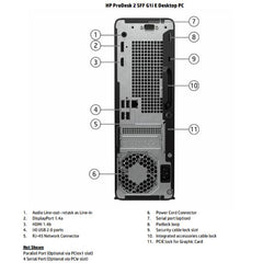 ProDesk 2 SFF G1i E (gar. 3 anni onsite)