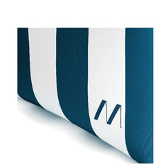 MUITOMAS - Pochette in neoprene bianco/ blu ottanio