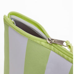 MUITOMAS - Pochette in neoprene bianco/ verde salvia