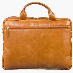 Amalienborg 15" Borsa in pelle - Cuoio