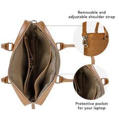 Nordborg 15" Borsa in pelle - Cuoio