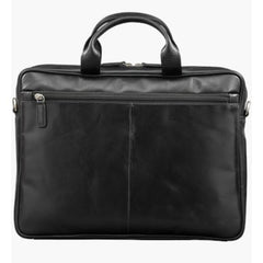 Amalienborg 15" Borsa in pelle - Nero