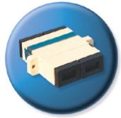 ADATTATORE SC SIMPLEX SM BLU