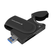 LETTORE DI SCHEDE 4-IN-1 USB 3.0 - SD/SDHC/SDXC x 2, Micro SD/T-Flash x 2