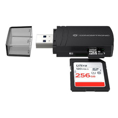 LETTORE DI SCHEDE USB 3.0, SD TF/MicroSD 4.0, UHS-II