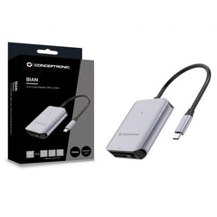 LETTORE DI SCHEDE 3-in-1 USB 3.2 Gen 2, CFast 2.0, SD TF/MicroSD 4.0, UHS-II