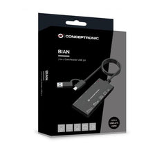 LETTORE DI SCHEDE 3-in-1 USB-C (SD x2, Micro SD/T-Flash x2, MS x1, CF x1, xD x1)