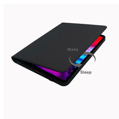 BOOKBAND - Custodia a libro con funzione stand con banda elastica per chiusura, porta pennino compatibile con Samsung Galaxy Tab S7+/ Tab S7 FE 5G/ Galaxy Tab S8+
