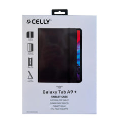 BOOKBAND - Custodia a libro con funzione stand con banda elastica per chiusura compatibile con Samsung Galaxy Tab A9+
