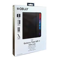 BOOKBAND - Custodia a libro con funzione stand con banda elastica per chiusura compatibile con Samsung Galaxy Tab A9+