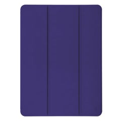 BOOKFOLIO - Custodia a libro colore blu con funzione stand, porta pennino compatibile con Apple iPad 7 gen/8 gen/9 gen