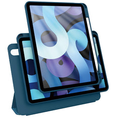 BOOKMAG - Custodia colore blu magnetica removibile, composta da cover e custodia magnetiche compatibile con Apple iPad 10.9 10 gen/ iPad 11 11 gen 2025