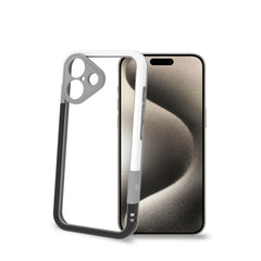 BUMPER - Bumper cover in materiale flessibile, protegge i bordi e la fotocamera posteriore compatibile con Apple iPhone 16 [IPHONE 16 CASES]
