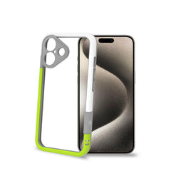 BUMPER - Bumper cover in materiale flessibile, protegge i bordi e la fotocamera posteriore compatibile con Apple iPhone 16 [IPHONE 16 CASES]