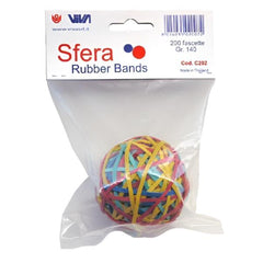 SFERA DI ELASTICI ASSORTITI DA 200 PZ