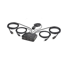 KVM Switch USB-C a 2 porte, uscita DisplayPort 4K 60Hz