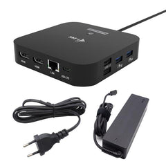 Docking station USB-C con doppia HDMI (2x monitor) + PD100 W + caricatore universale 100 W