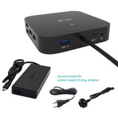 Docking station USB-C per Due monitor DP (2X DIsplay Port) PD 100W con alimentatore 100W