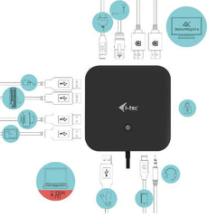 Docking Station USB-C Doppio Monitor (2 Monitor: DISPLAY PORT) + PD 100W