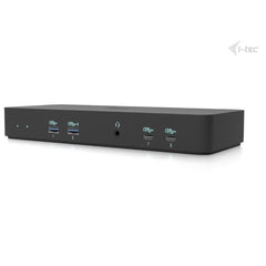 USB-C DOCK INTELLIGENT TRIPLO MONITOR 2x DP, 1x HDMI, PD 100W con alimentatore