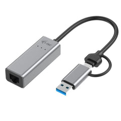 Adattatore universale USB-C / USB-A (M)  a Ethernet RJ-45 (F) fino a 2.5 Gbps