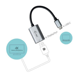 Adattatore Video USB-C a Display Port (1xDP) 4K/60Hz
