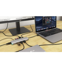 DOCKING STATION USB-C - HDMI+LAN+PD100W+ Alimentatore