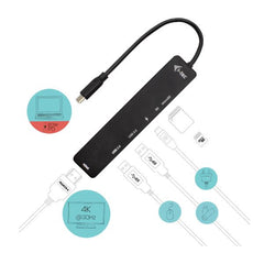 Docking Station USB-C 4K 1x HDMI + PD 60W