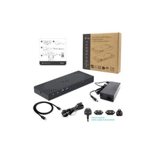Docking Station USB-C Triplo Monitor (3 Monitor: 2xDP / 1xHDMI) + 7 USB fino a 10Gbps + PD100W con Alimentatore