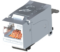 PRESA CAT6PLUS RJ45S CAT.6 METALLO